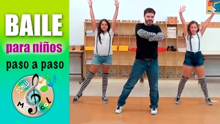 Baile para niños paso a paso "El patio de mi casa" DONLUMUSICAL