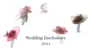 Wedding fascinators made in France collection 2023