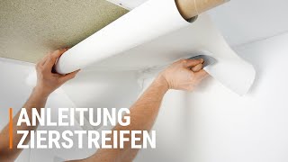 Spanndecken Montageanleitung Zierstreifen