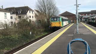 RARE! 73202 depart’s littlehampton for stewards lane depot