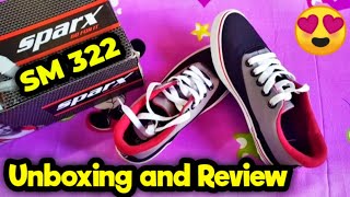 Sparx sm 322 shoes Unboxing and Review || best sneakers shoes for men || sparx sneakers shoes