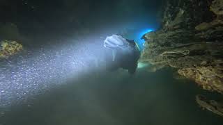 2024-04-01 - Diving a small cave on Ayios Island, Cyprus.