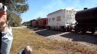 Former US Army GP7 Florida Gulf Coast 1835 photo run-by near Parrish, FL