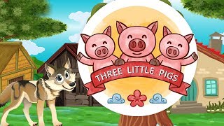 Three Little Pigs Kids Story Cartoon | Bedtime Stories for Kids