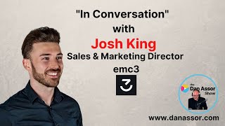 "In conversation with Josh King", Sales & Marketing Director, emc3 #eventprofs