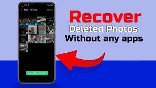 How to Recover Deleted Photos from android phone without any apps, Delete Photo Recover