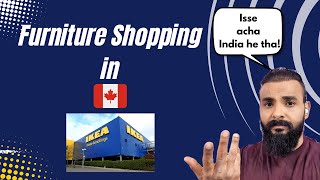 Furniture Shopping in Canada as a NEWCOMER I Is it CHEAP?  #canadaliving  #canadavlogs #ikeacanada