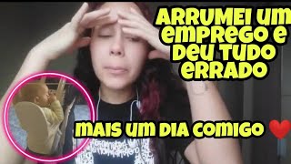 ARRUMEI UM EMPREGO E DEU TUDO ERRADO | COMECEI A FAZER CROCHÊ