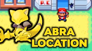 How to Catch Abra in Pokemon FireRed and LeafGreen!