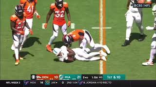 Raheem Mostert 2023 NFL Game Highlights vs Broncos | THH