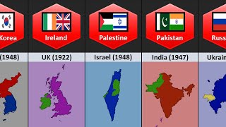 Enemy Countries That Divided Into 2 Parts