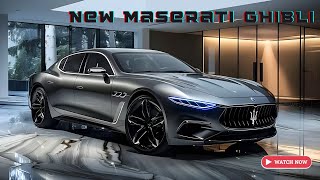 2025 Maserati Ghibli Hybrid Unveiled - Get Ready to Be Amazed