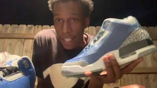 AIR JORDAN 3 RETRO "Varsity Royal" EARLY IN HAND REVIEW | AKA "BLUE CEMENT"