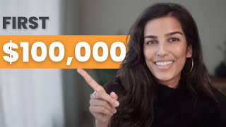 How I saved my first $100,000 (my formula)