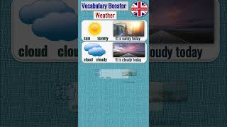 #Vocabulary Booster #Weather #Enlarge Your Vocabulary #Learn English