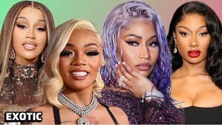 Nicki Minaj Gets Dragged For Talking Slow! Megan Tracklist Trash⁉️CardiB paying TMZ!Glorilla IT Girl