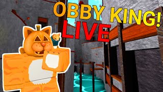 #shorts 🔴ROBLOX LIVE🔴OBBY KING REMASTERED