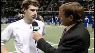 andy murray kissing kim sears-sap open 2006