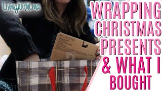 Wrapping Presents for Christmas & What I Bought for Everyone!