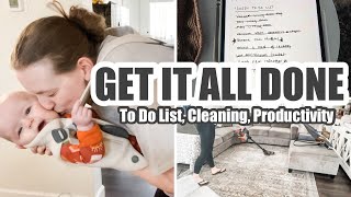 ✨ GET IT ALL DONE ✨ | Reset Our Home | Cleaning Motivation