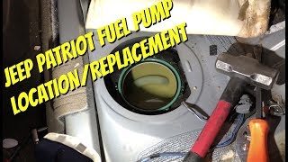 Fuel Pump 2007 - 2014 Jeep Patriot, Jeep Compass, Dodge Caliber - Location & Installation