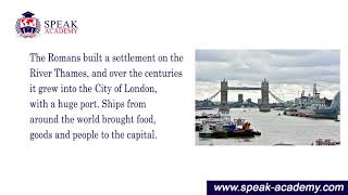 English 2 - Lesson 6.1 - The River Thames – reading comprehension