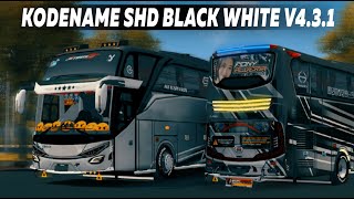 SHARE KODENAME ACC SHD BLACK WHITE BONEKA 3D STROBO NGALIR BUSSID V4.3.1