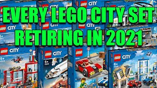 EVERY LEGO CITY Set Retiring In 2021 - POLICE, SPACE AND MORE