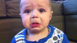 Funny Babies Crying At Mom And Dad Saying Meow || NEW