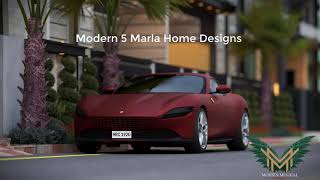 Modern 5 Marla Homes | Stunning Animations & Visualizations