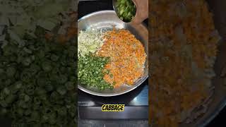 Fried rice recipe veg| fried rice recipe in kannada| friedrice dhabastylekidsricerecipes #shortsfeed