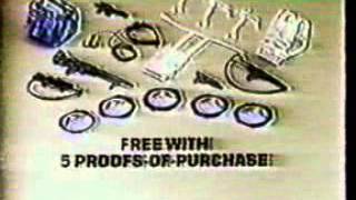 Vintage The Empire Strikes Back Kenner Survival Kit toy commercial