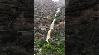 Oman Jabal akhdar beautiful  Mountain views and waterfall sound #oman #trip #nature #waterfall #love