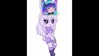 My oc in different Gacha games🛍️🧸//~Gacha trend~//#gachalife #gacha #gachaclub #gachalife2 #gl2