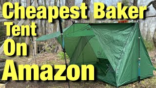 Cheapest Bushcraft Baker Tent On Amazon