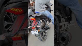 Akrapovic exhaust #YamahaR15 #Manipur Bike Modified