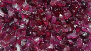 Natural Ruby Rough Collection