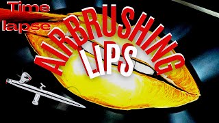 INSANE: Time lapse video of airbrushed lips