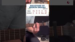 Green Day - Boulevard Of Broken Dreams (Guitar Lesson)  #guitar #songlesson #music