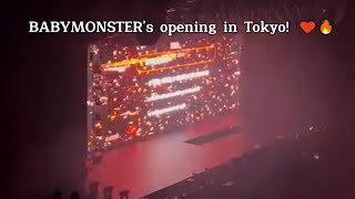 BABYMONSTER - TOKYO FANMEETING INTRO (goosebumps)