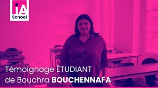 Retrouvez l’interview de Bouchra Bouchennafa, étudiante en Mastère 1.