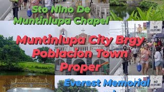 Muntinlupa City Brgy Poblacion Town Proper #muntinlupa #emeraldcity #travelvlog #kaibigangala