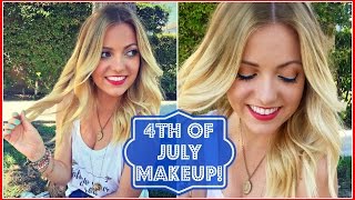 4th of July Makeup Tutorial! Style By Dani