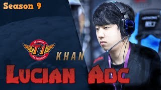 SKT T1 Khan - Lucian Adc - Patch 9.19 LoL Season 9 KR Ranked | League of Legends Replays