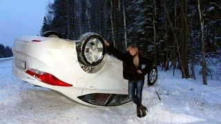 8 Minutes Stupid Snow and Ice CRASH Compilation 2016 - Brutal Snow Accidents Slide Part.3