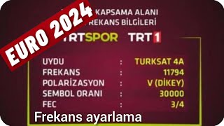 LG TV EURO2024 FREKANS AYARLAMA