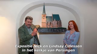 Expositie Nick en Lindsay Cillessen in het kerkje van Persingen.