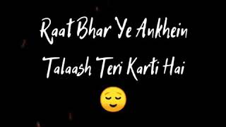 Wajah Se Yaad Karti Hain😭 | gazal Status Sad Status | IKS Wondering