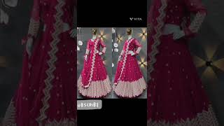 latest crop top lehnga 👗 dress design's 2023#puja's creations