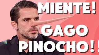 MENTIROSO ! Fernando Gago PINCHO!